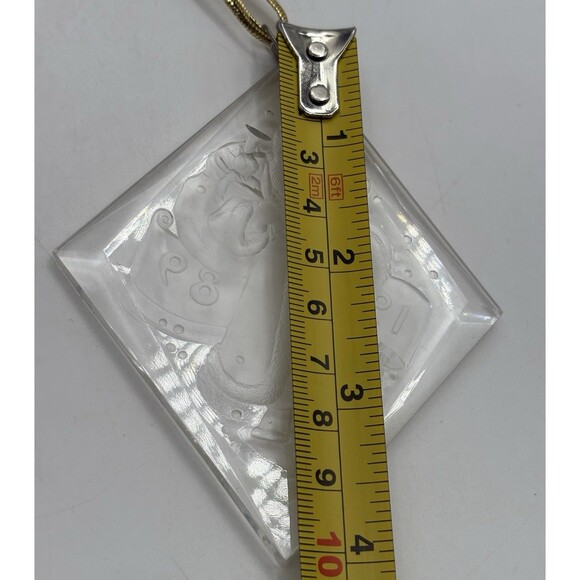 A Medley of Carols Lucite Christmas Ornaments Limited Edition Lot Of 5 -1980’s - Picture 10 of 10